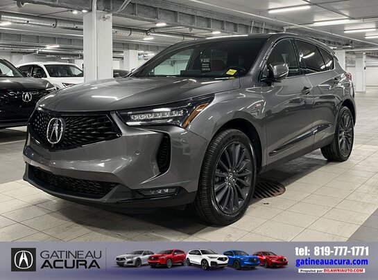 Acura RDX Platinum Elite A-Spec AWD **CLEAN CARFAX + NAVIGATION** 2024 GRAY