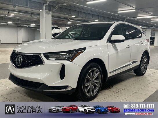 ACURA RDX TECH SH-AWD *** UN PROPRIO + NAV + TOIT + CLEAN CARFAX *** 2022 Blanc