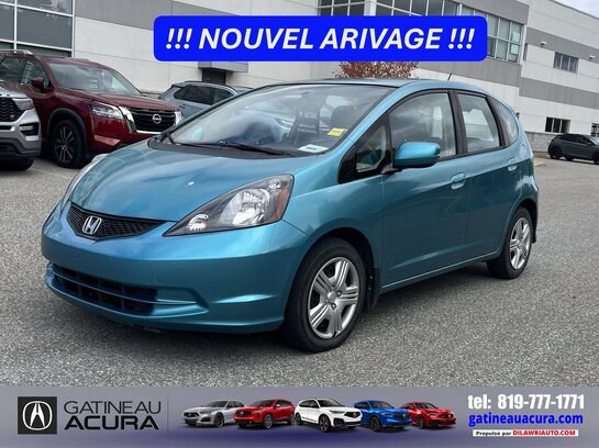 Honda FIT LX *** UN PROPRIO + BAS KILOMÉTRAGE + AUTOMATIQUE *** 2014 Vert
