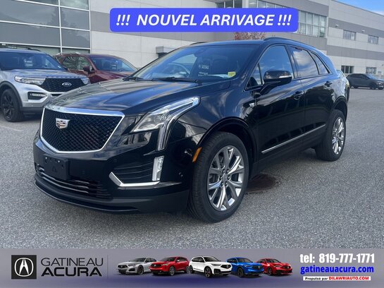 Cadillac XT5 Sport AWD ***CLEAN CARFAX + TOIT + CUIR *** 2021 Noir