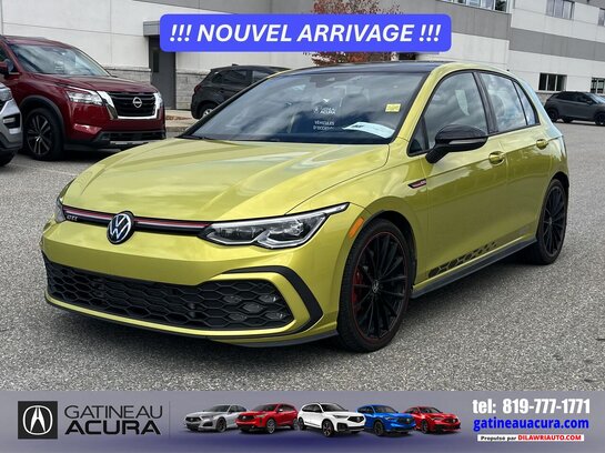 Volkswagen Golf GTI 40th Anniversary *** UN PROPRIO + CLEAN CARFAX + DSG*** 2023 Jaune