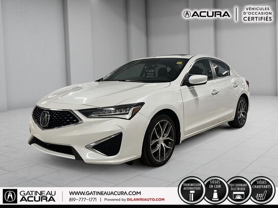 2021 ACURA ILX PREMIUM PACKAGE *** CLEAN CARFAX + TOIT + CUIR *** White