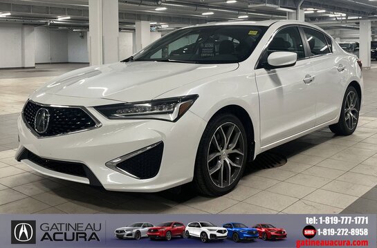 ACURA ILX PREMIUM PACKAGE *** CLEAN CARFAX + TOIT + CUIR *** 2021 Blanc ACURA ILX PREMIUM PACKAGE *** CLEAN CARFAX + TOIT + CUIR *** 2021 Blanc