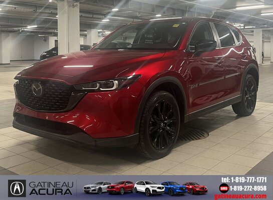 2022 Mazda CX-5 KURO EDITION AWD ***UN PROPRIO + TOIT + CUIR + CLEAN CARFAX*** Red