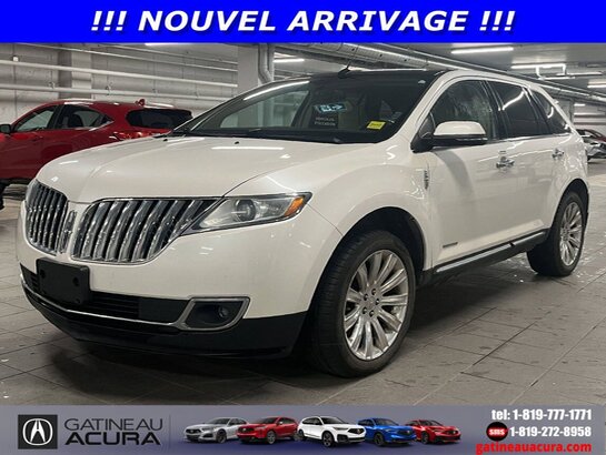 2015 LINCOLN MKX White
