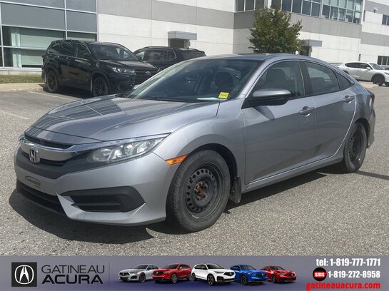 2018 HONDA CIVIC Silver
