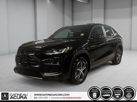 HONDA HR-V Sport AWD *** UN PROPRIO + TOIT + CLEAN CARFAX *** 2024 Noir