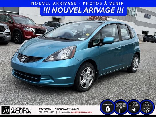 Honda FIT LX *** UN PROPRIO + BAS KILOMÉTRAGE + AUTOMATIQUE *** 2014 Vert