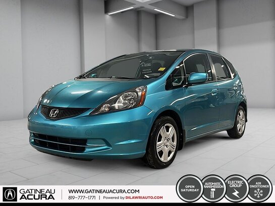 2014 Honda FIT LX *** UN PROPRIO + BAS KILOMÉTRAGE + AUTOMATIQUE *** Green