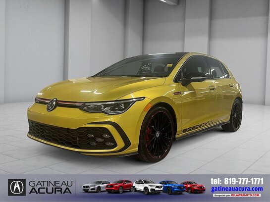 Volkswagen Golf GTI 40th Anniversary *** UN PROPRIO + CLEAN CARFAX + DSG*** 2023 Jaune