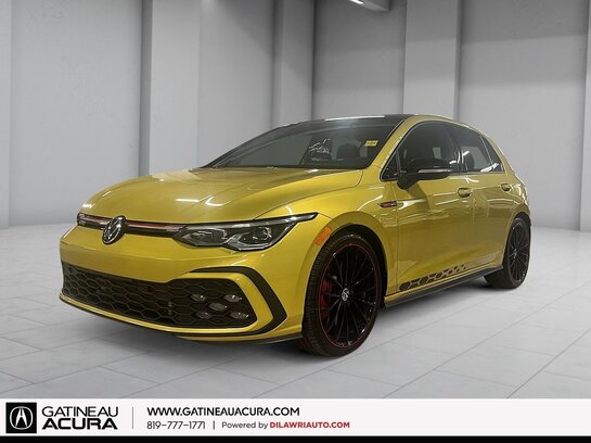 Volkswagen Golf GTI 40th Anniversary *** UN PROPRIO + CLEAN CARFAX + DSG*** 2023 Jaune