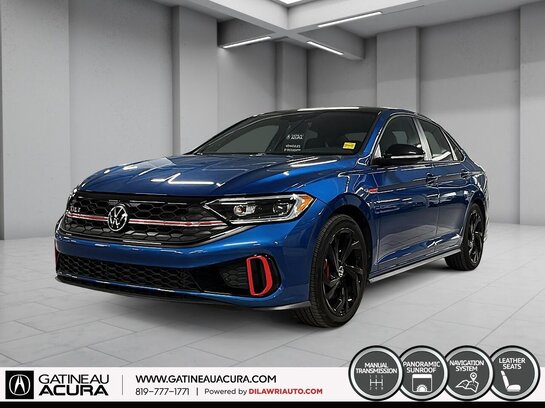 2024 Volkswagen Jetta GLI AutoBahn *** UN PROPRIO + NAVIGATION + CLEAN CARFAX*** Blue