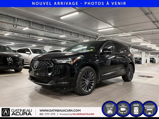 ACURA RDX PLATINUM ELITE SH-AWD ***UN PROPRIO + CLEAN CARFAX*** 2023 Noir