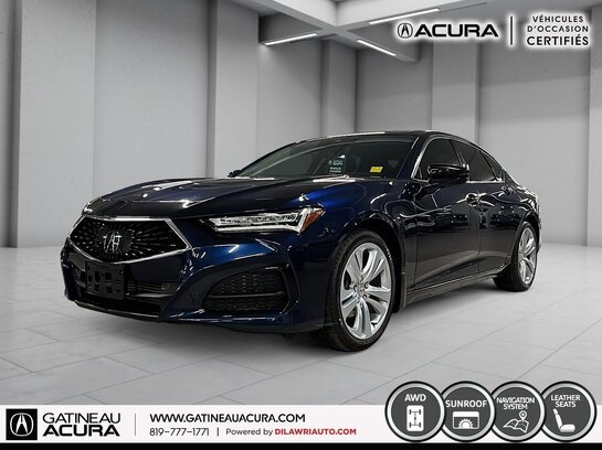 2021 ACURA TLX Tech AWD *** UN PROPRIO + CLEAN CARFAX *** Blue