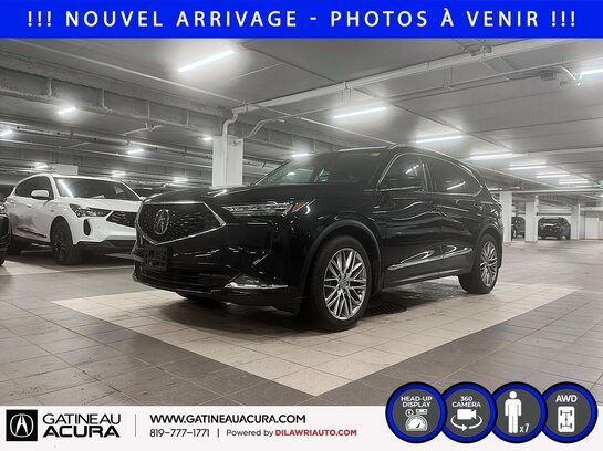 ACURA MDX *** UN PROPRIO + CLEAN CARFAX *** 2024 Noir
