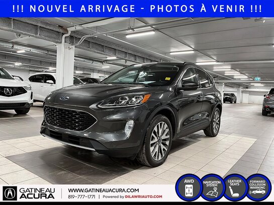 Ford Escape *** UN PROPRIO + CLEAN CARFAX *** 2020 Gris