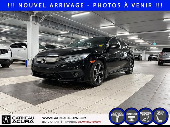 2018 HONDA Civic Touring Black