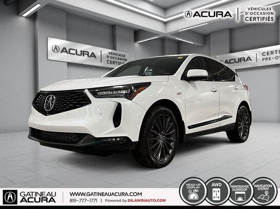 Acura RDX *** UN PROPRIO + BAS KILOM&Eacute;TRAGE *** 2023 Blanc