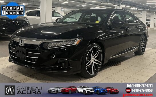 Honda Accord Touring ***UN PROPRIO + TOIT + NAVIGATION + CUIR*** 2022 Noir