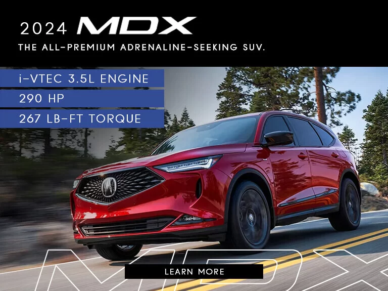 Acura MDX 2024 accueil aout