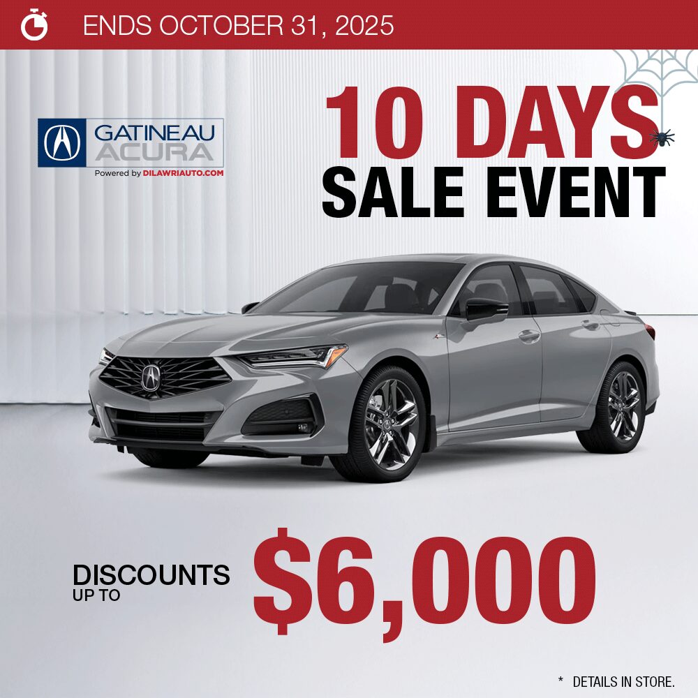 DILAWRI ACURA promo VENTE 10 EN